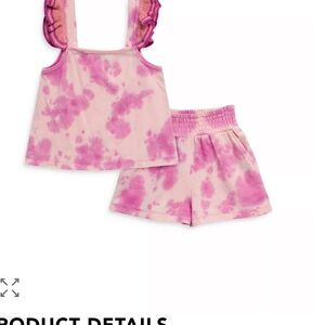 Splendid dream of me Tie-Dye Tank and Shorts Set